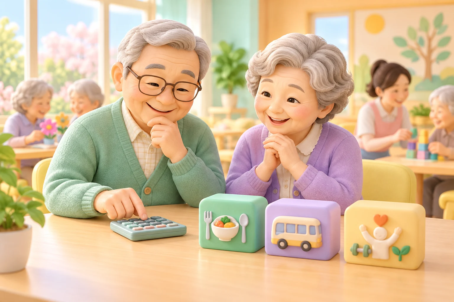 주간보호센터 비용, 무엇을 합쳐 계산하나요?