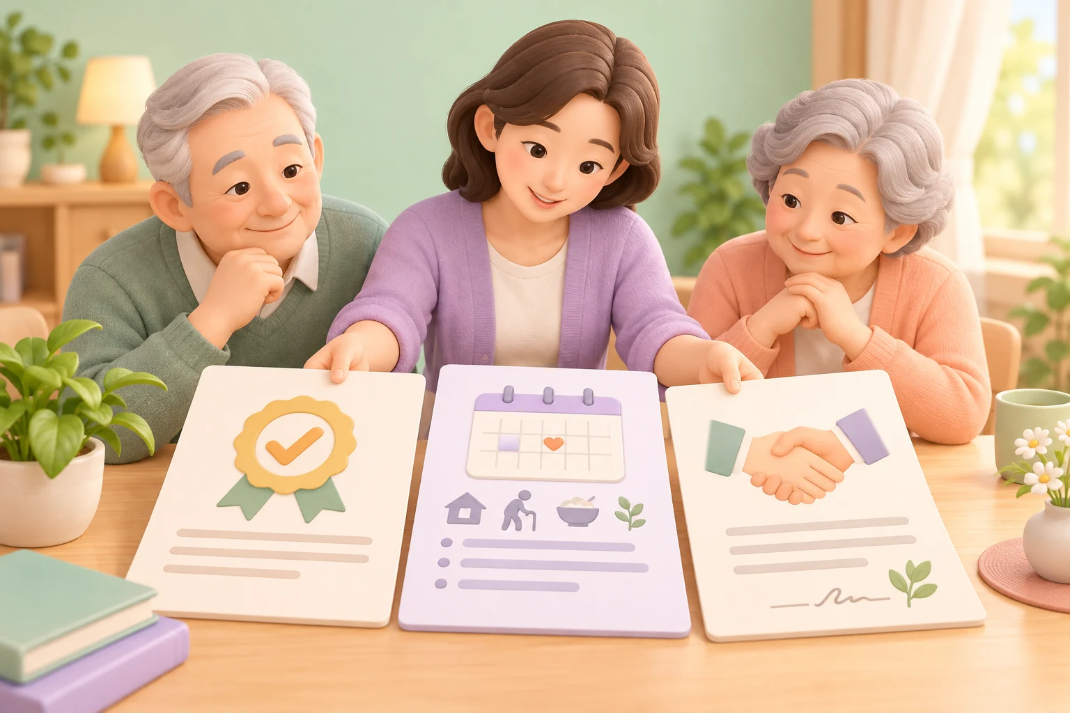 등급을 받은 뒤 어떤 서류를 봐야 하나요?
